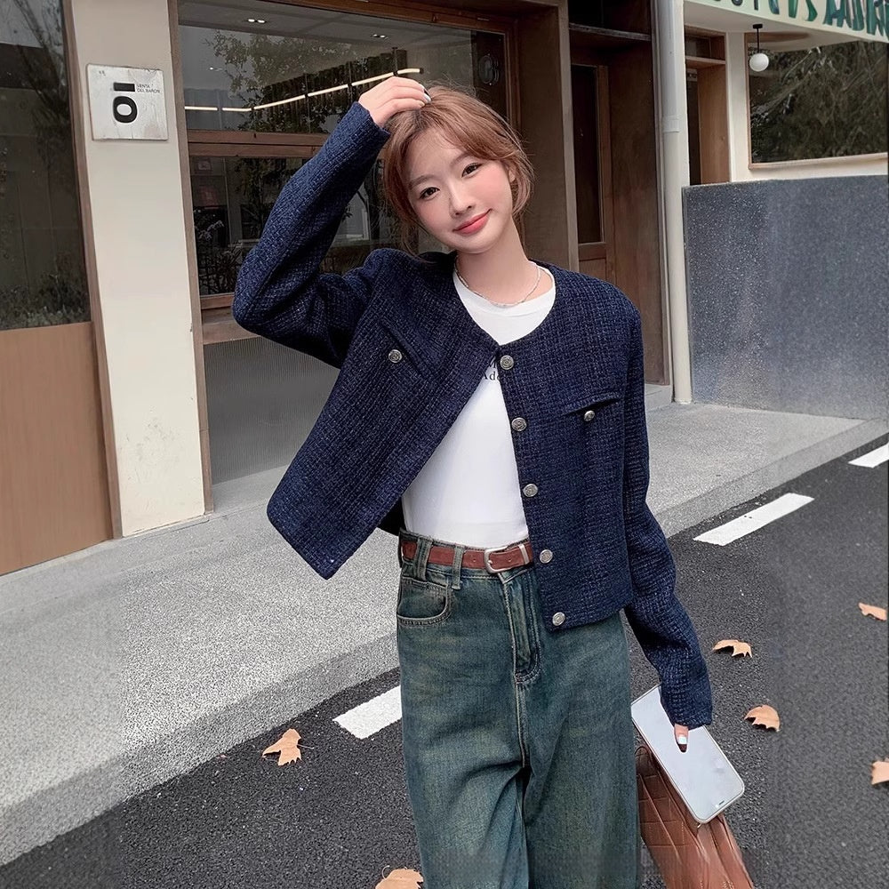 Women's Korean-style Fashion Short Temperamental Coat