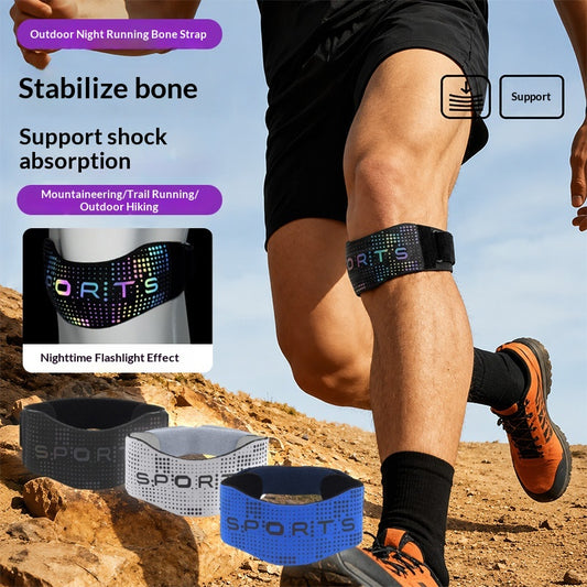 Adjustable Knee Brace Protective Sleeve - Supportive Compression Guard for Sports Injury Recovery and Joint Pain Relief
