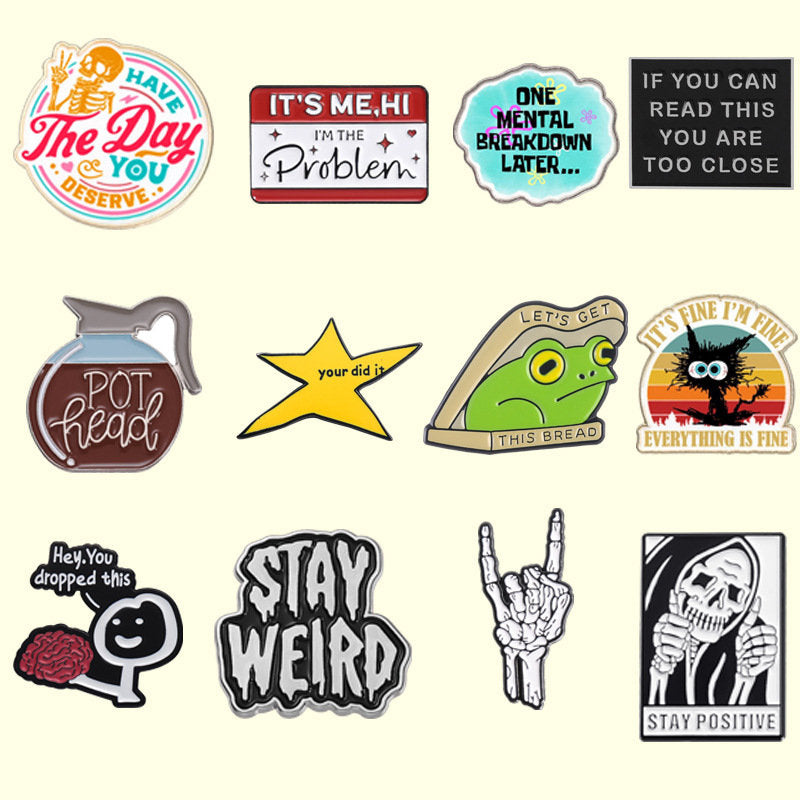 Creative Cartoon Pin Metal Accessories