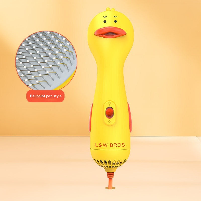 Pet Blow Dryer With Fur Fluffing Function