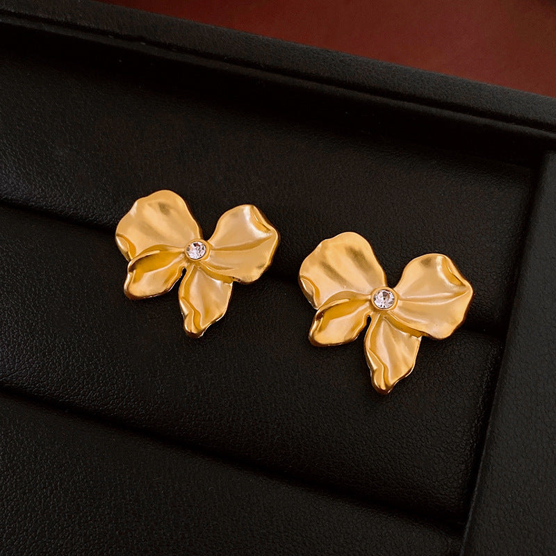 925 Silver Needle Flower Stud Earrings Women Vintage Floral Earrings Fashion Jewelry Gift