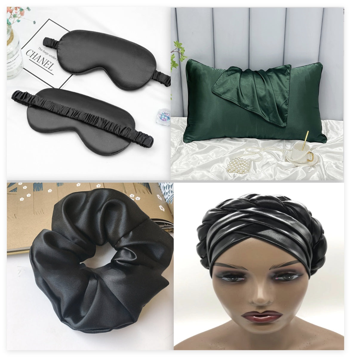 Double-sided Ice Silk Pillowcase Beauty Silk Pillowcase