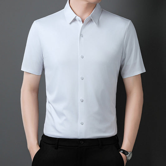 Fashion Casual Short-sleeved Shirt Men