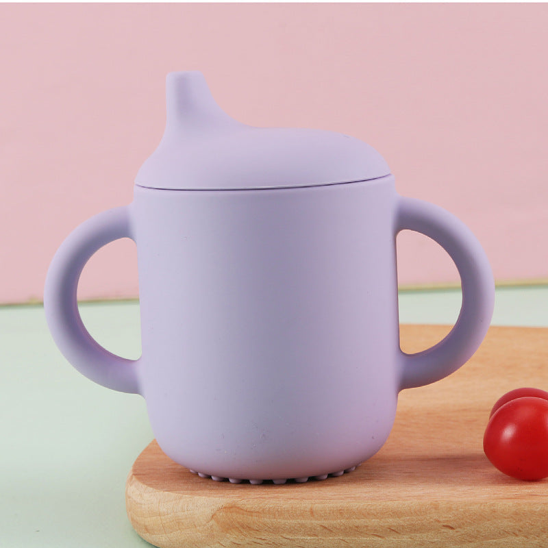 Food-grade Silicone Baby Sippy Infant-specific Drinking Cup