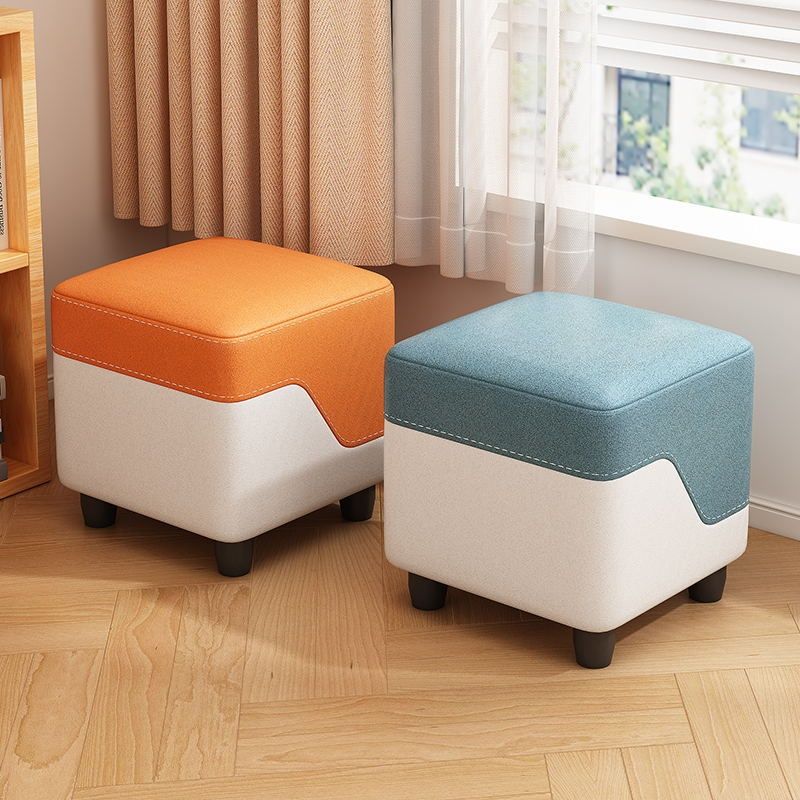 Tech Fabric Small Stool Home Low Stool Sofa Stool