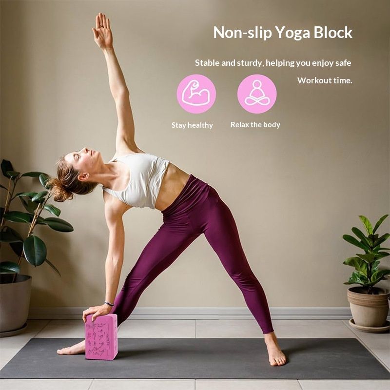 Wholesale EVA Yoga Block And Stretch Band Set For Dance Training