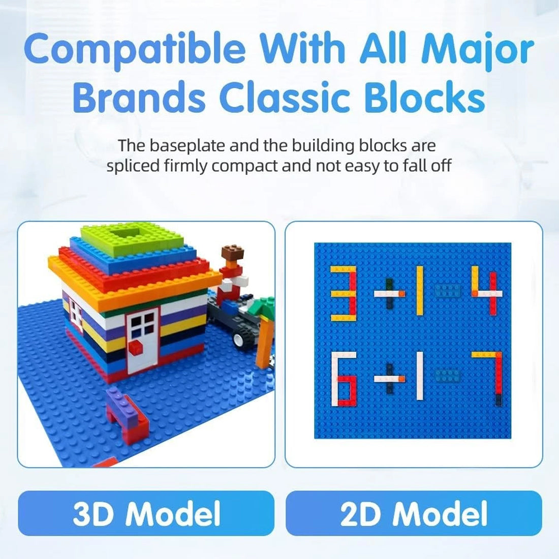 9pcs  Baseboard, Educational Accessories, Toy Baseboard, Wall Base