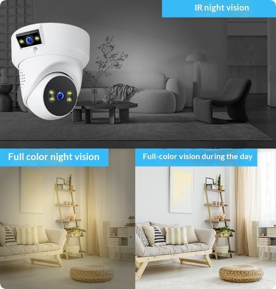 Smart Pan-Tilt Camera Conch Monitoring Unit HD