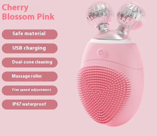 Cleaning Beauty Instrument Waterproof Massage Facial Brush Household Inductive Therapeutical Instrument
