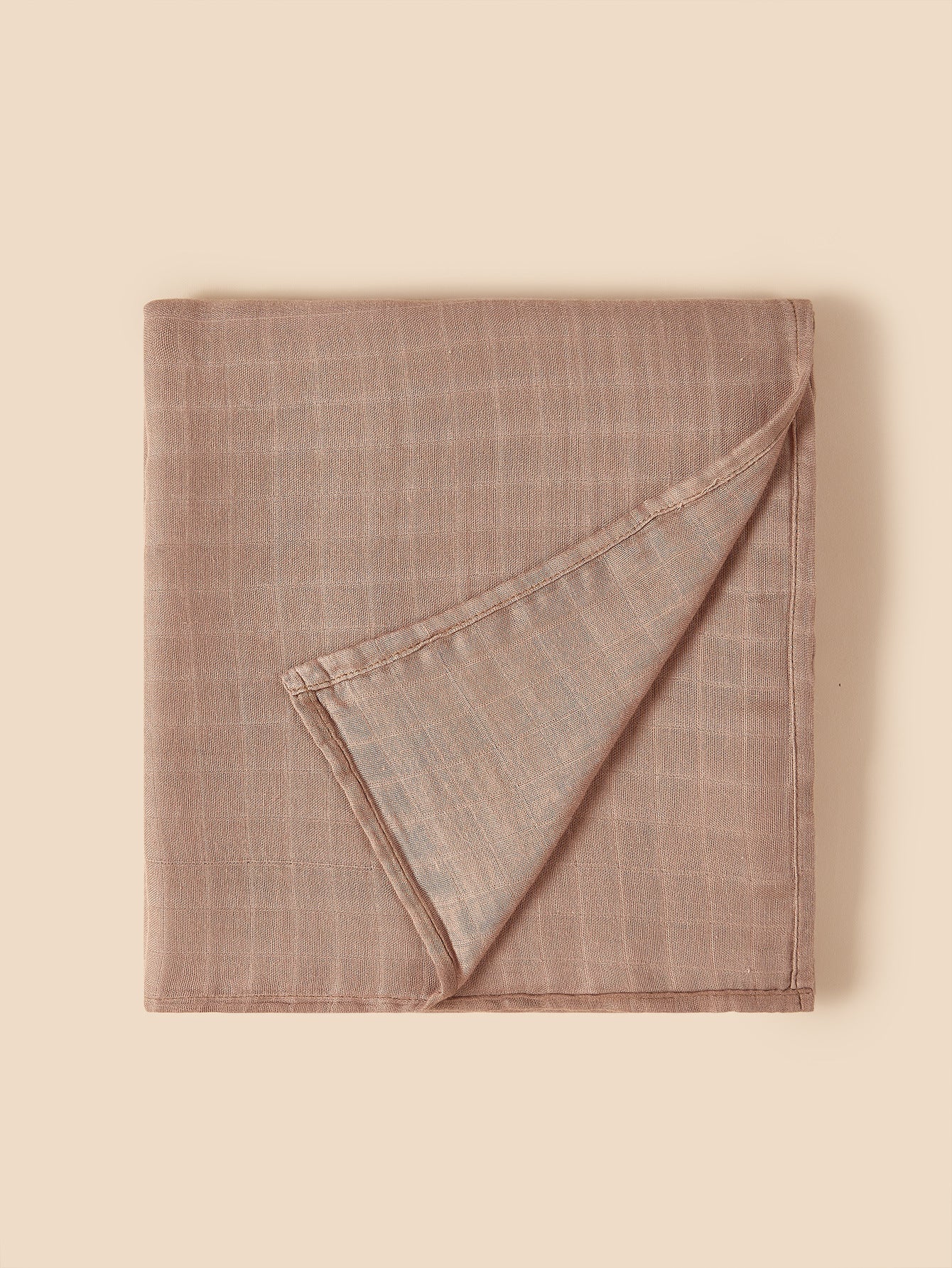 Solid-color Double-layer Gauze Bath Towel
