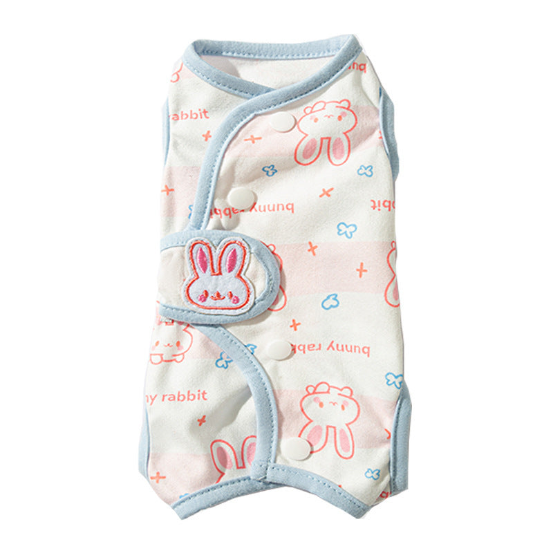 Cat Weaning Clothes Cute Sterilization Suit Protect Belly Clothing For Dogs Cats Anti-lick Recovery Clothing Pet Care Clothes