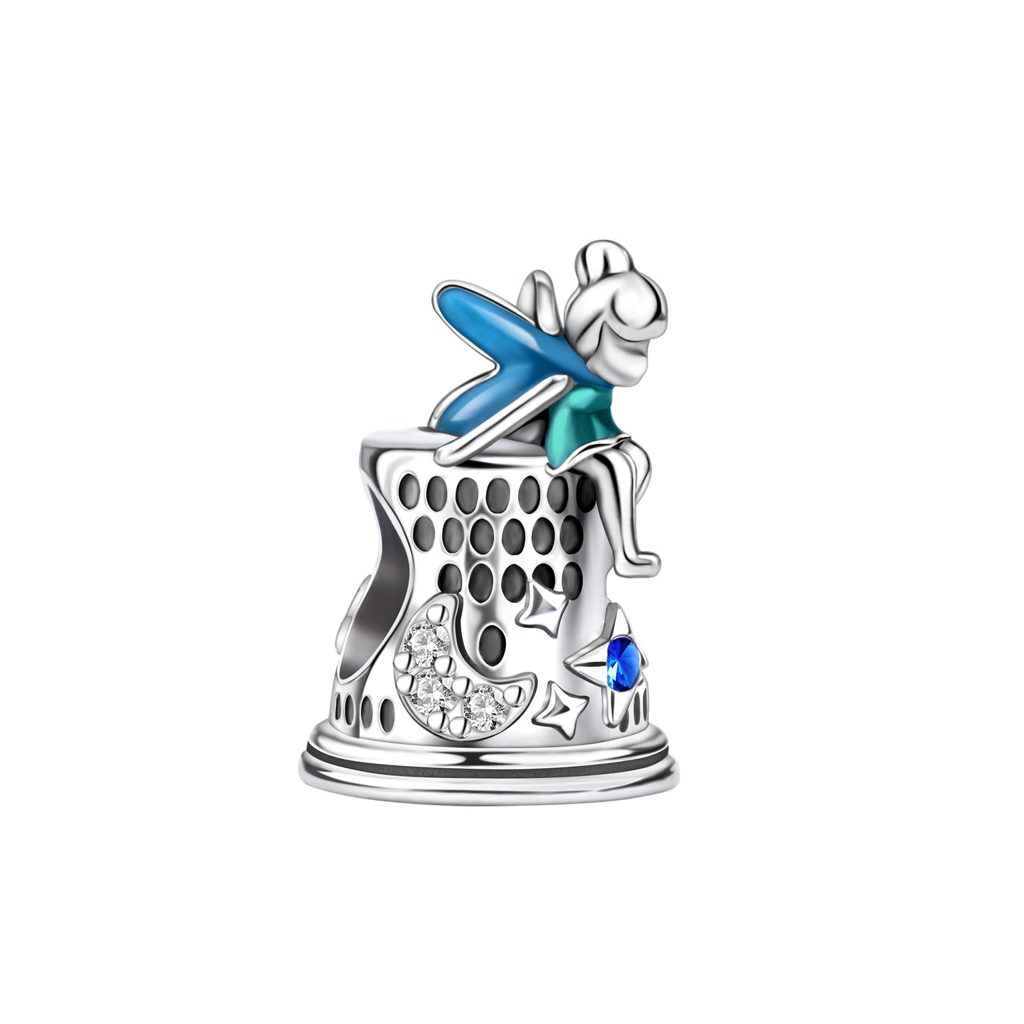 Elf Castle DIY Silver-Plated Beaded Jewelry Accessories