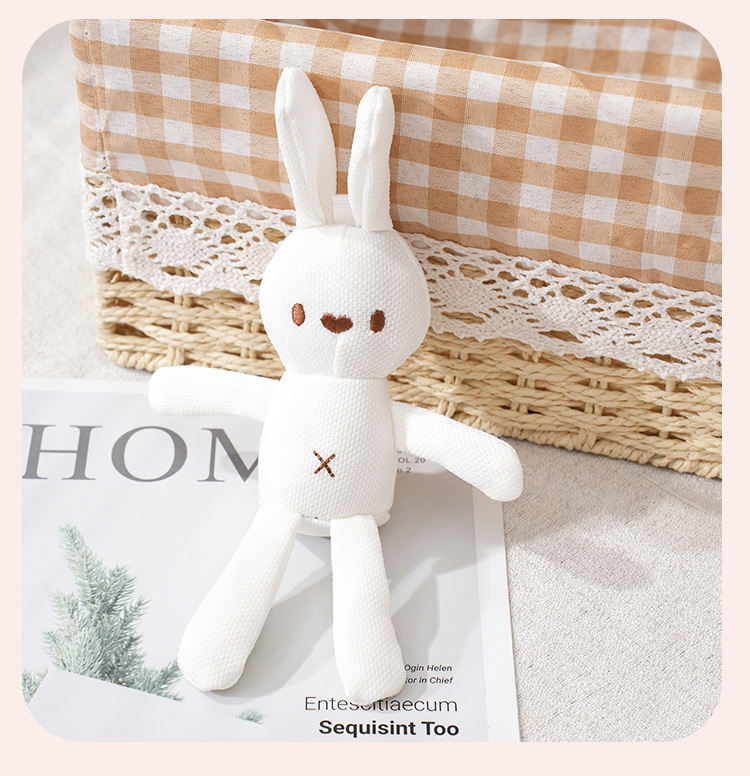 Corn Rabbit Plush Toy Doll Corn Plaid Clothing Widget Bag Accessories