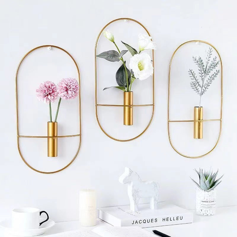 Creative Home Wall-Mounted Vase Holder