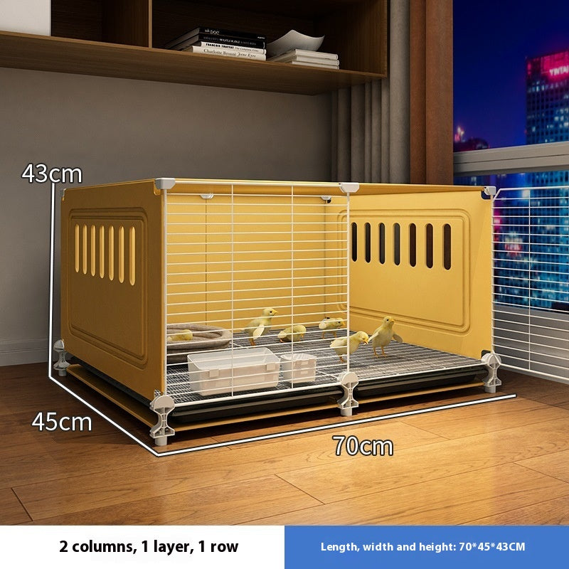 Chicken Cage Splash-proof Indoor Feeding Household Chicken Coop Chick Rutin