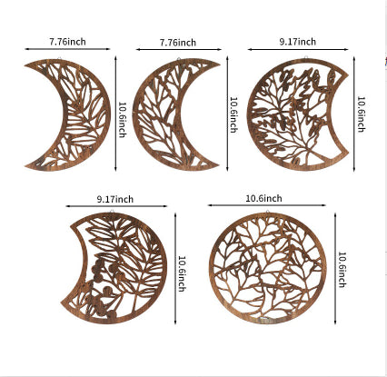 Wall Decor Hanging Ornament Wall Hanging Home Wooden Craftwork