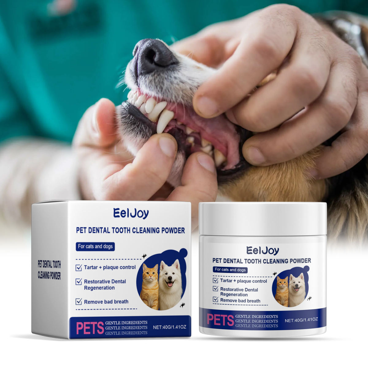 Pet Teeth Cleaning Powder