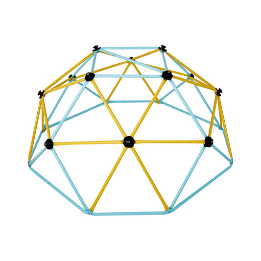 Climbing Dome, Jungle Gym Supports 600LBS And Easy Assembly, 6FT Geometric Dome Climber Play Center For Kids 3 To 9 Years Old, With Climbing Grip, Outdoor And Indoor Play Equipment For Kids