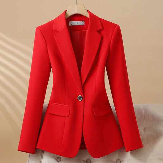 Small Korean Style Casual Short Temperamental Women's Suit Top