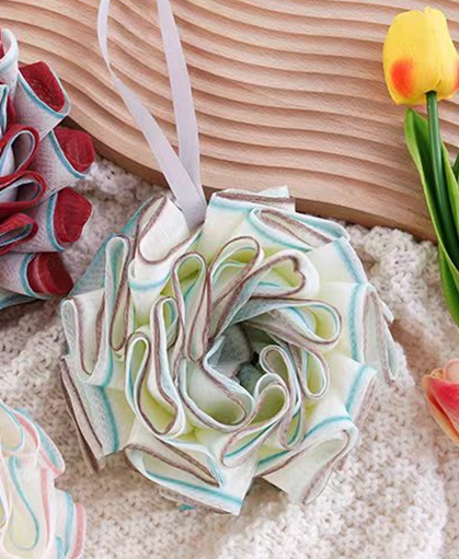 Floral two-color bath flower-mixed color-1