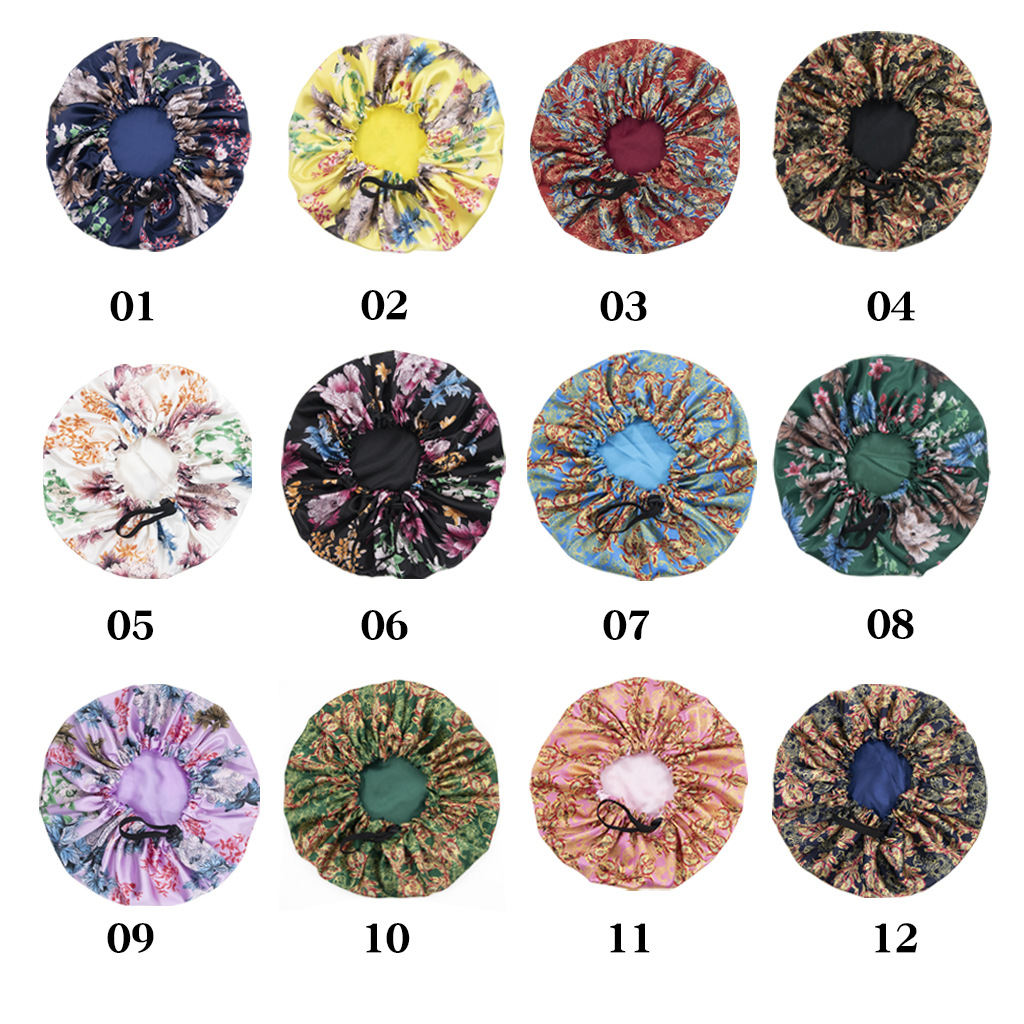 Adjustable Elastic Button Hair Cap