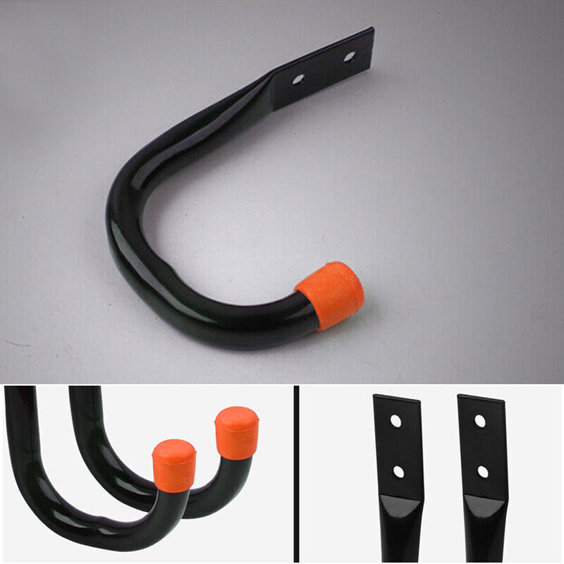 Heavy Duty Storage Hooks Wall Mounted Ladder Garage Bikes Tools Garden Shed UK