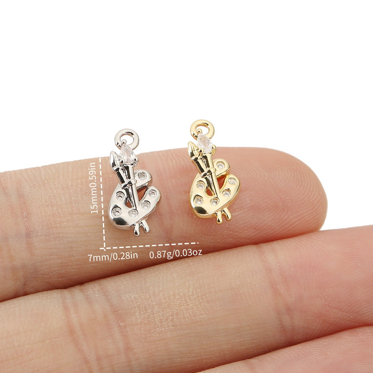 DIY Jewelry Accessories Micro-paved Zircon