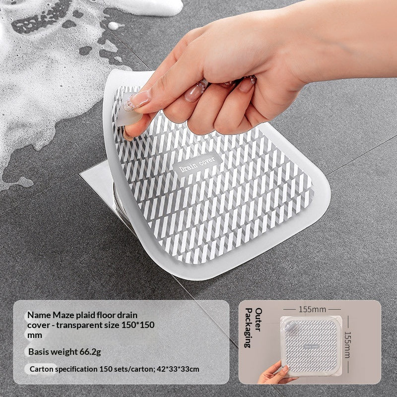 New Arrival Bathroom Floor Drain Odor-proof Cover Thickened Mat
