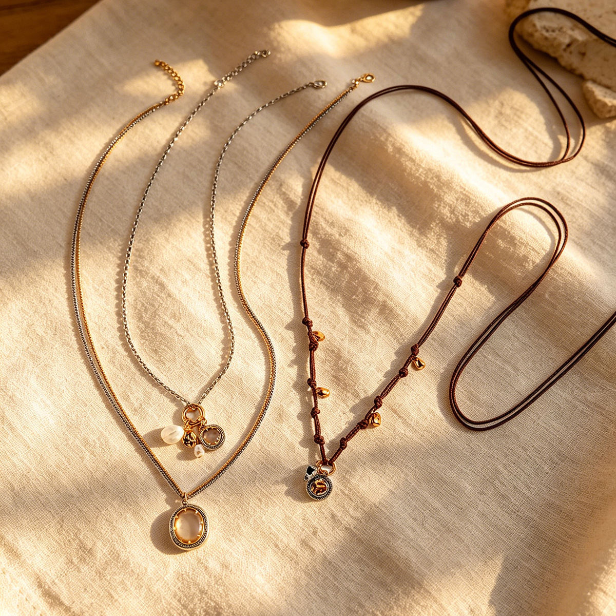 Fashionable Multi-element Handcrafted Patchwork Versatile Accessories