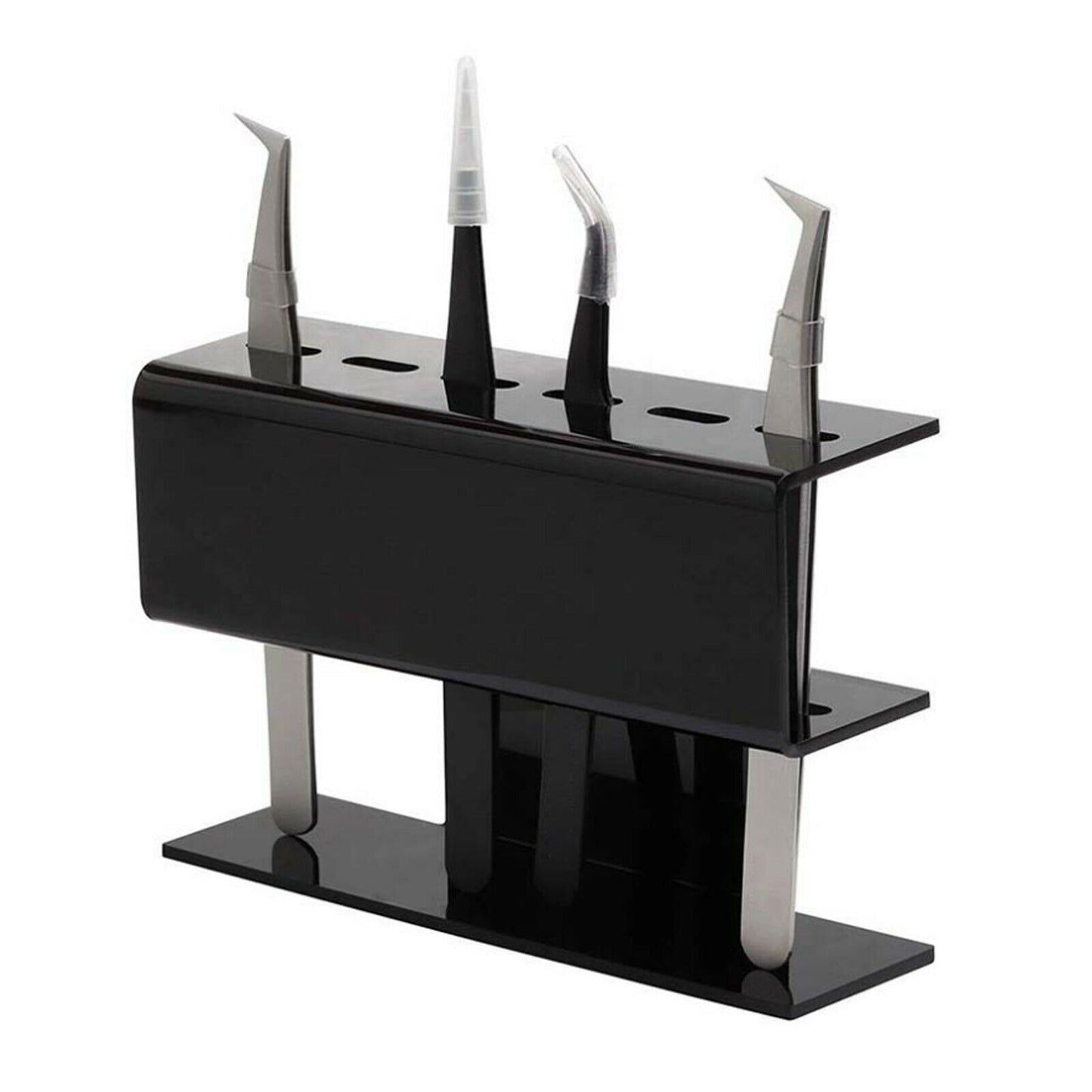 Beauty Makeup Frame Eyelash Extender Type Clip Tweezers Holder Eyelash Frame