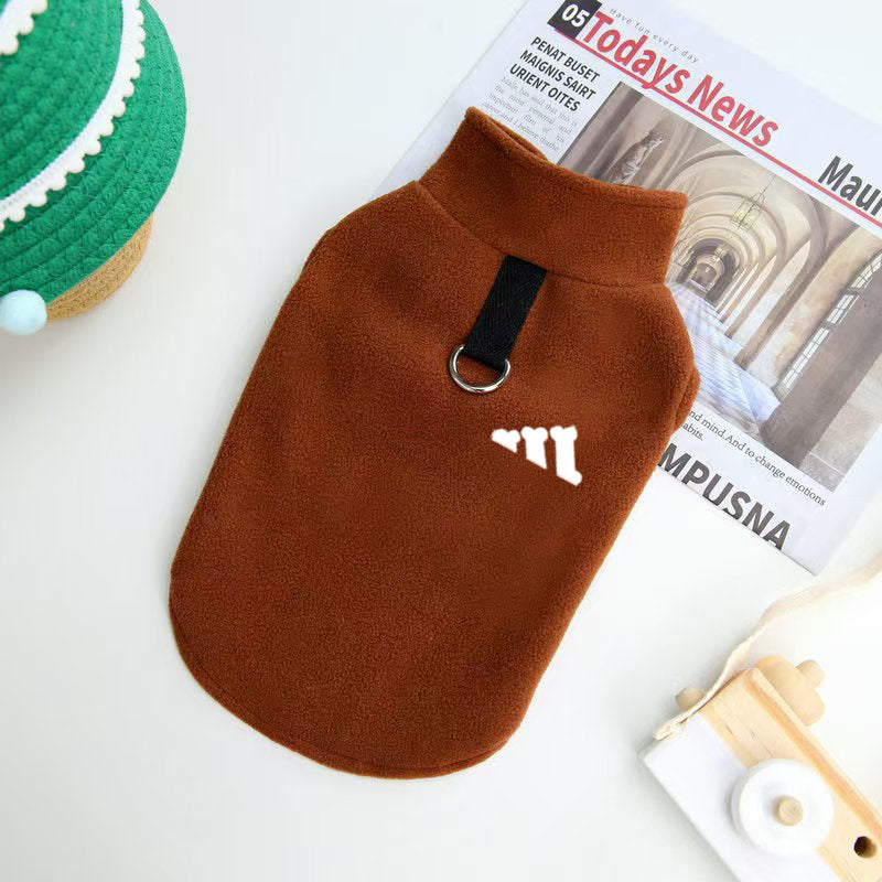 Pet Clothing Fleece-lined Thermal Vest
