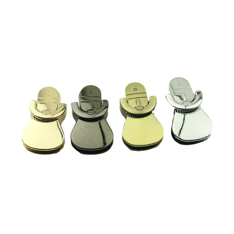Bag Accessories Golden Mortise Lock Butterfly Lock Handbag Lock