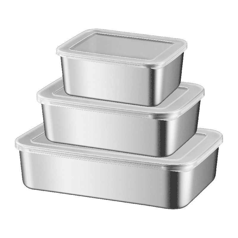 Stainless Steel Food Storage Container With Lid
