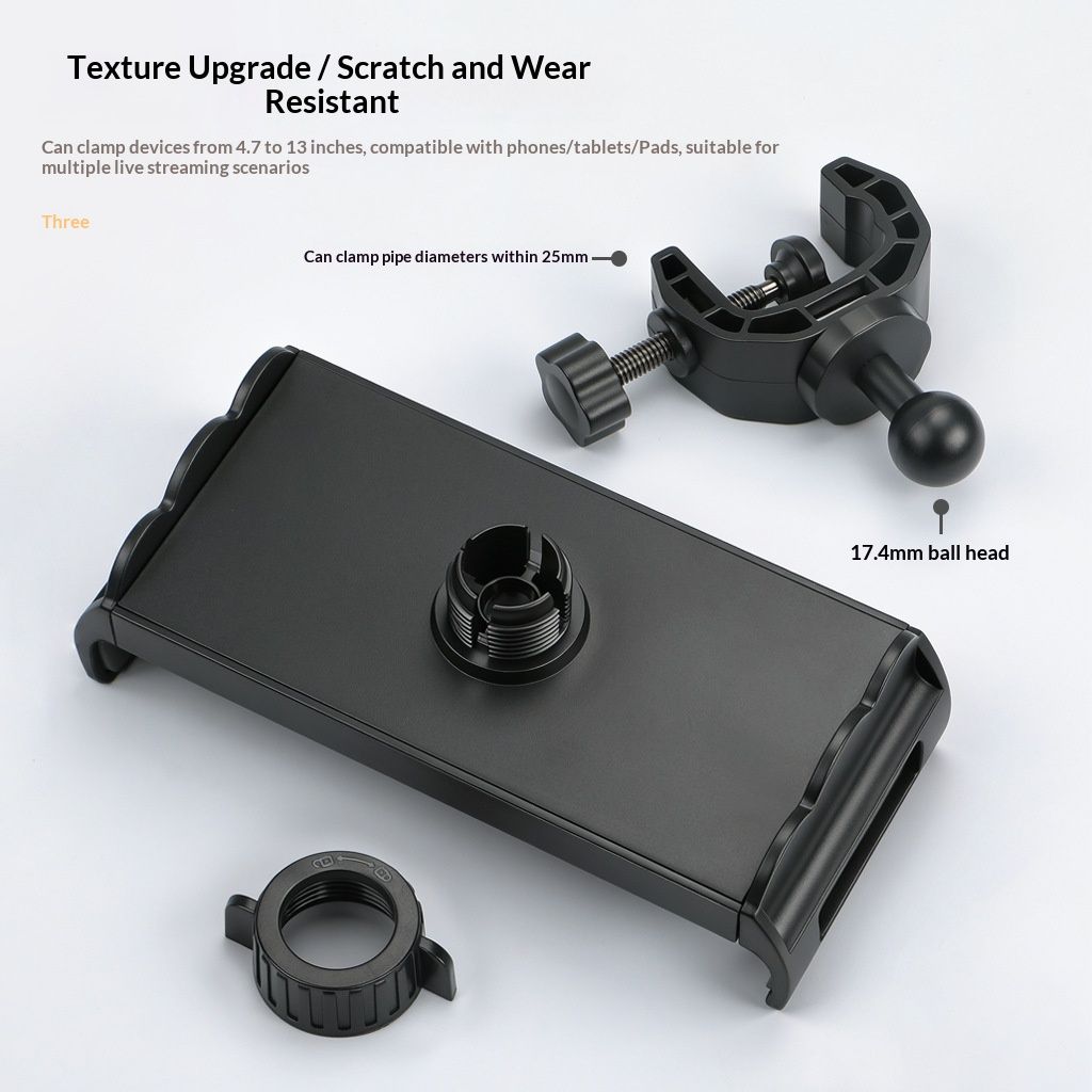 Mobile Phone Live Streaming Stand Accessory TabletPAD Clip