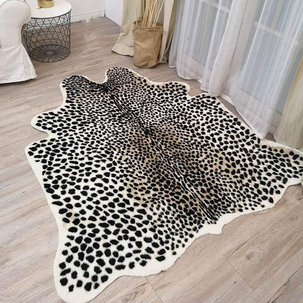 Light Luxury Floor Mat Cashmere-like Home Bedroom Cooling Bedside Blanket