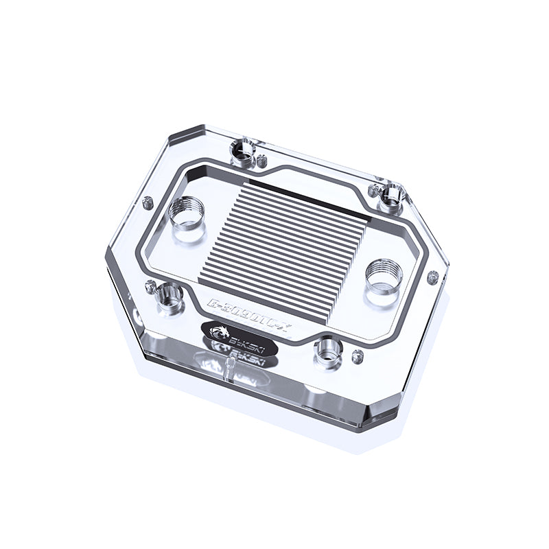 Video Memory Water Cooling Head On The Back Of The Graphics Card