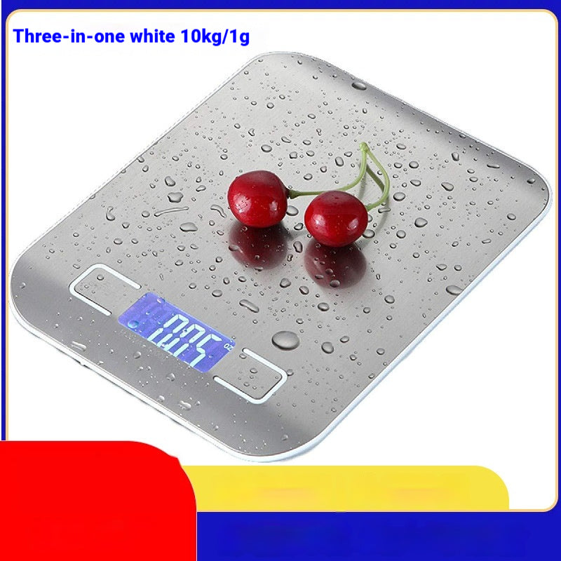 Household Food Weighing Baking Stainless Steel Electronic Scale