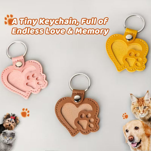 Pet Hair Collector Pendant Keepsake For Lost Fur Creative Keychain