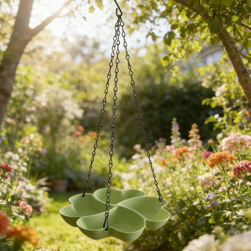Hanging Bird Feeder For Both Watering And Feeding