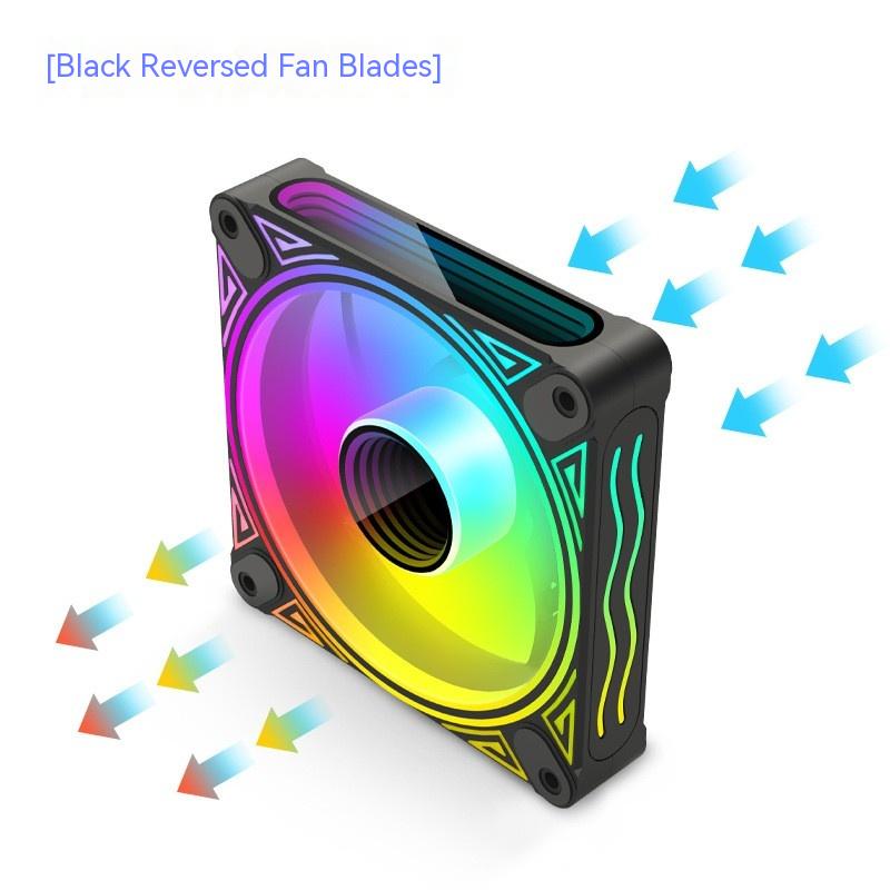 Desktop Computer ARGB Shengguang Synchronous 12cm Mute Cooling Chassis Fan