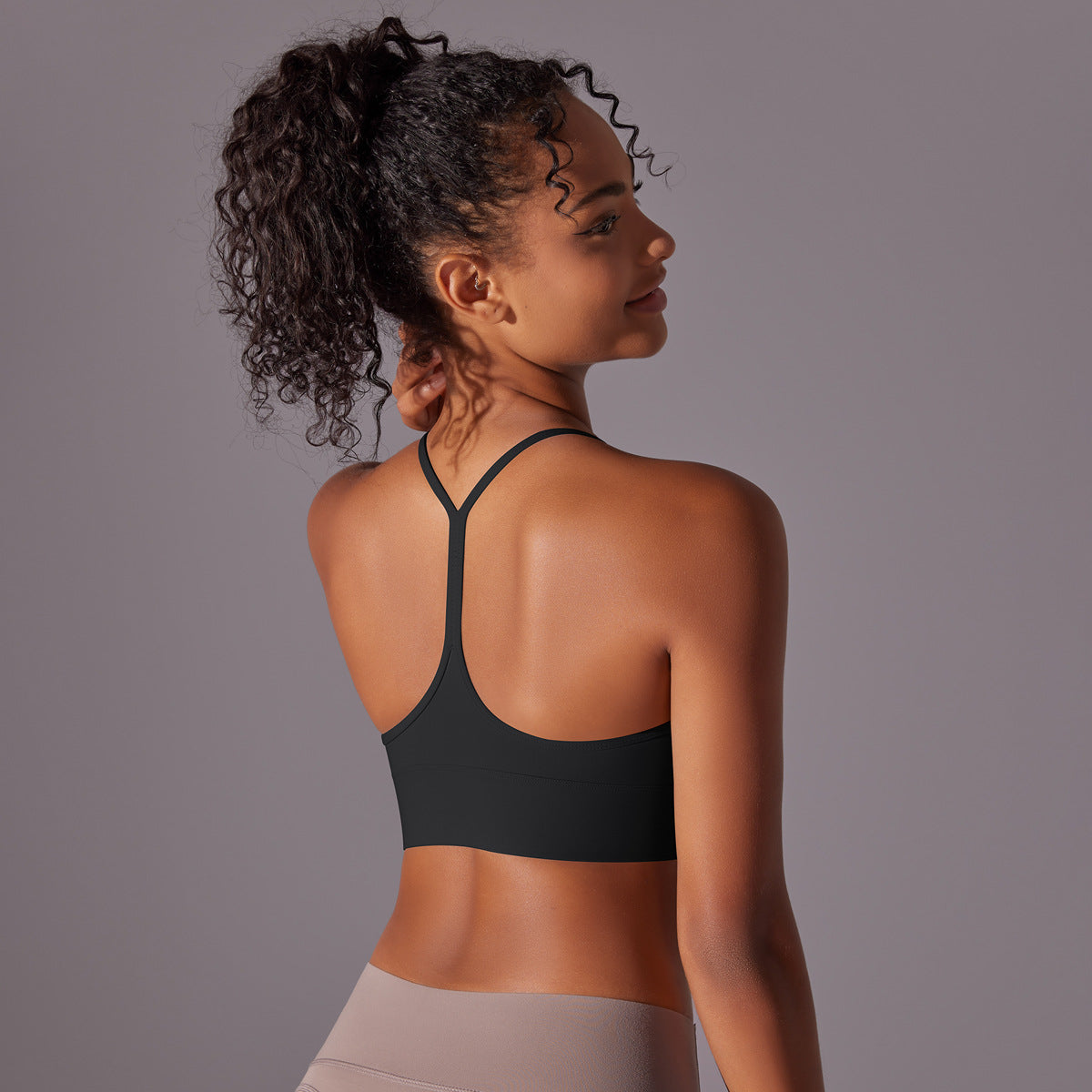 Double-sided Sanding Skin I-shaped Beauty Back Yoga Vest