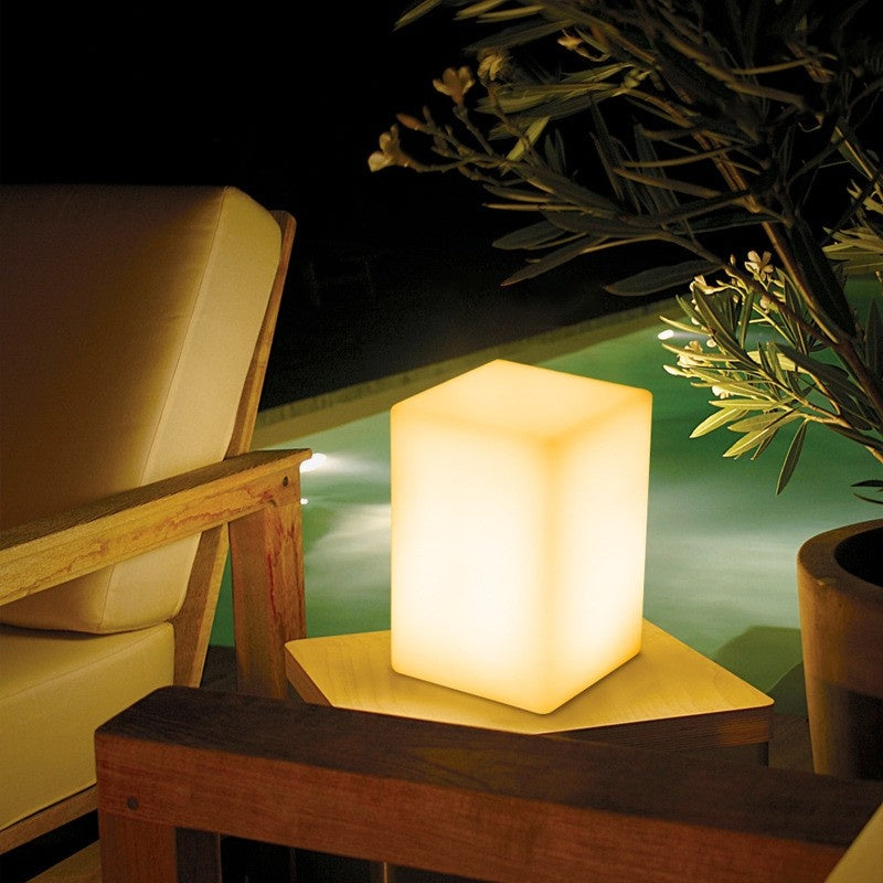 Desktop Square Charging Small Night Lamp Children