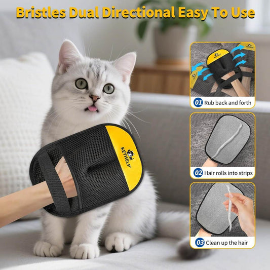 Pet Portable Household Five-Finger Static Hair Removal Glove