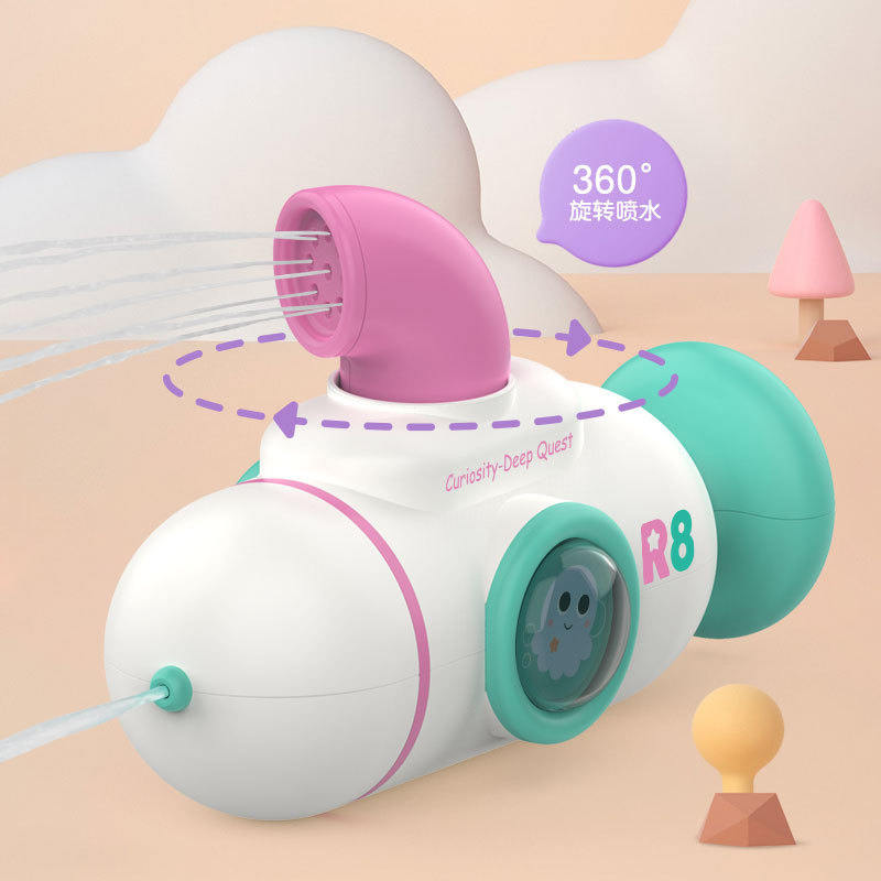 Summer Children's Water Cannon Pull-out Water Spray Toys