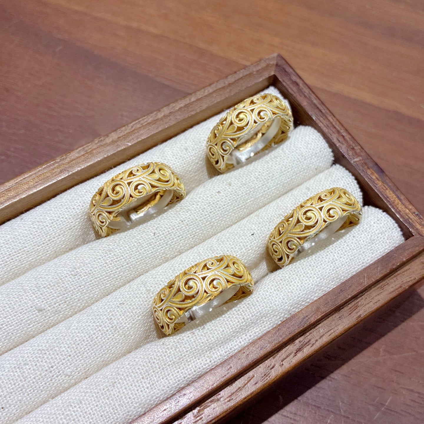 1pcs 999.9 Sterling Silver Filigree Cloud Statement Ring, Luxury Retro Style, Ideal For Birthdays & Holiday Gifts
