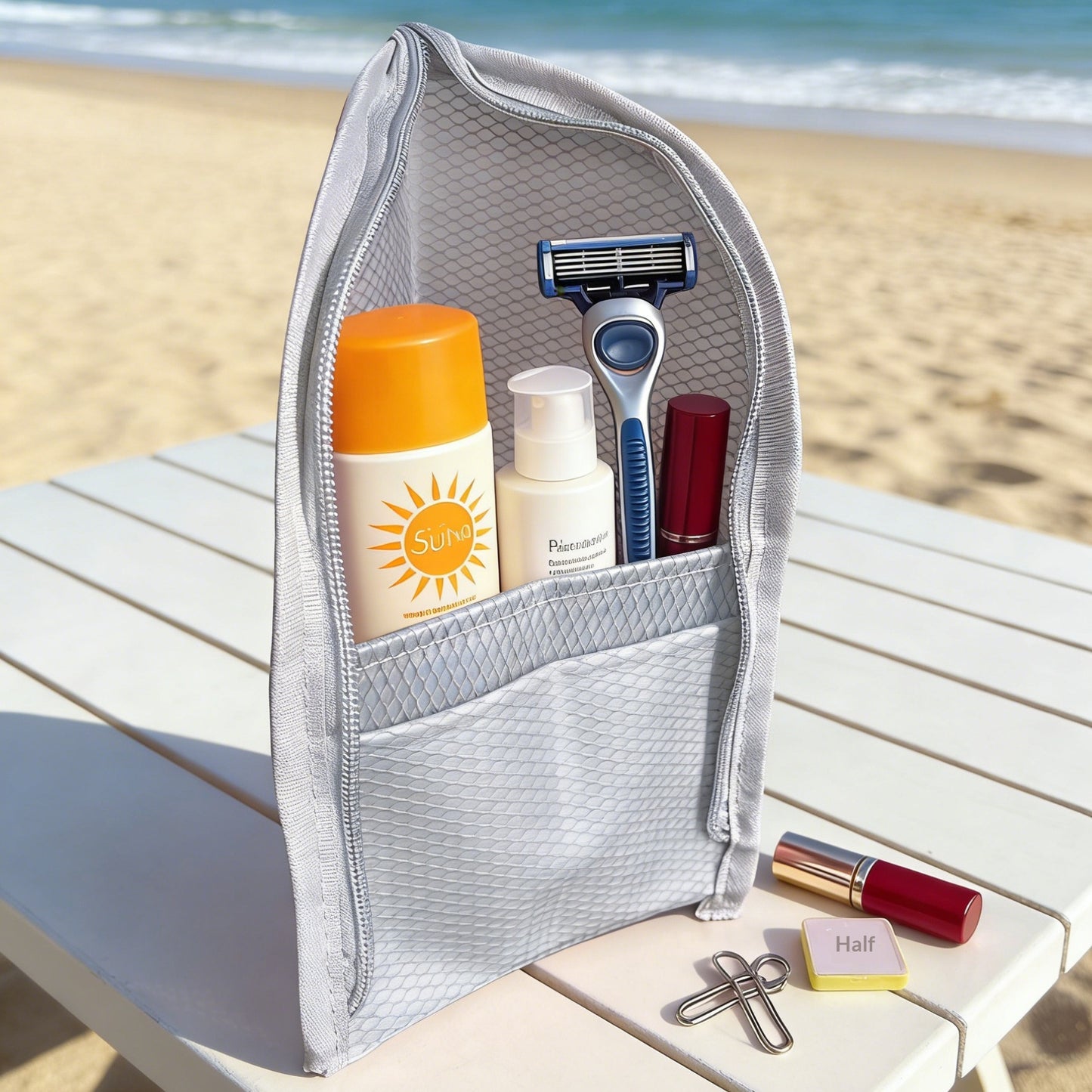 Portable Travel Waterproof Toothbrush Storage Bag Outdoor Makeup Bag Waterproof