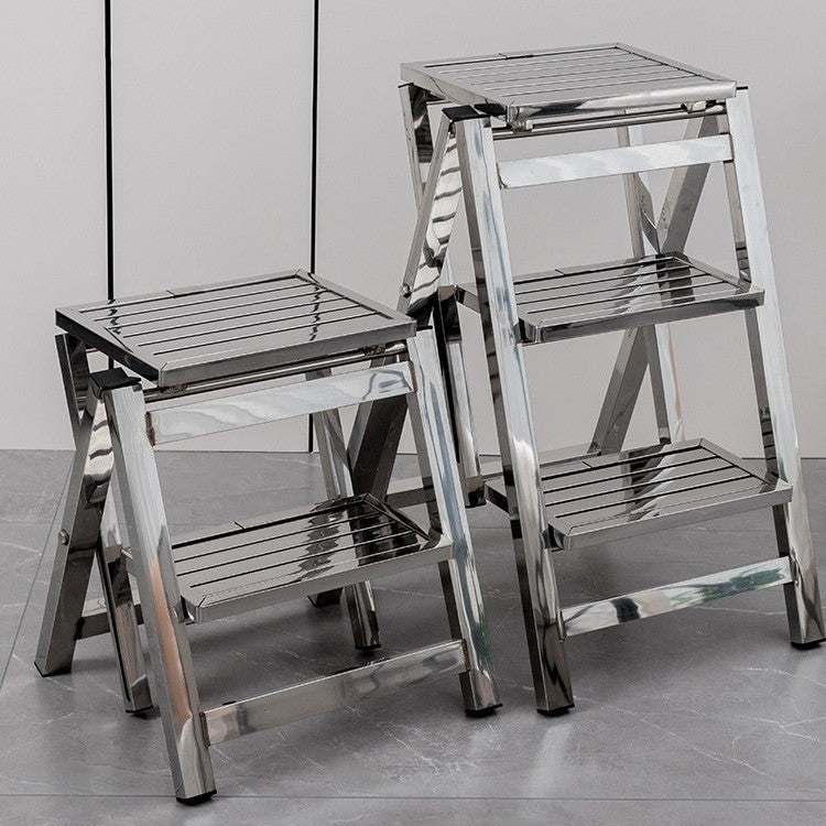 Stainless Steel Small Stool Sturdy Step Stool For Home Use