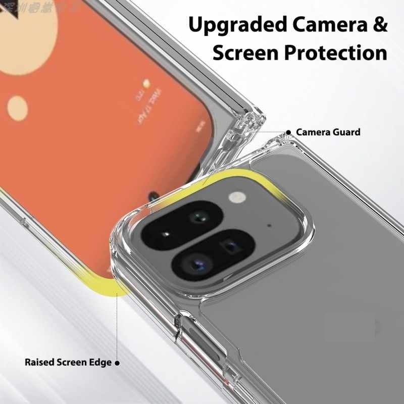 Ultra-thin Cooling Soft Frame Transparent Acrylic Anti-scratch Phone Case