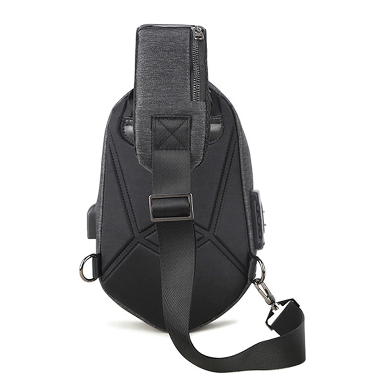 Korean-style Casual Multifunctional Anti-Theft Chest Bag For Men