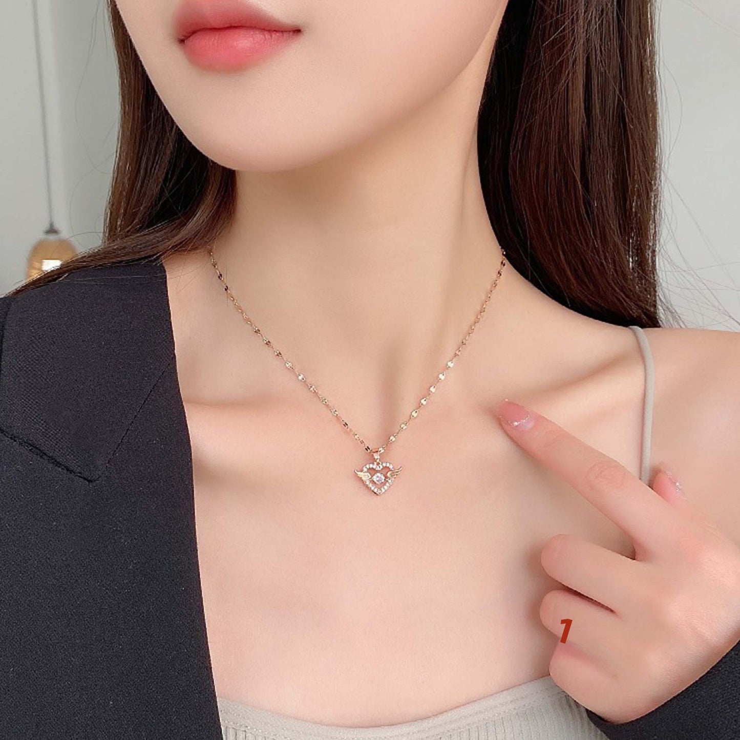 Smart Beating Light Luxury Minority Ins Simple Clavicle Chain All-matching
